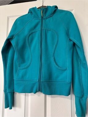 lululemon athletica Teal Full-Zip Hooded Jacket